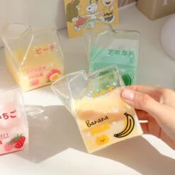 Kawaii Milk Square Glass Cup (380ml) – Limited Edition -Kawaiitherapy Shop 34044 033d54