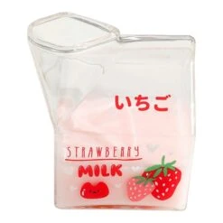 Kawaii Milk Square Glass Cup (380ml) – Limited Edition -Kawaiitherapy Shop 34044 da9a2f