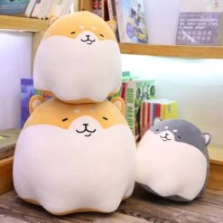 Kawaii Shiba Inu Pudding Plush (35cm) – Limited Edition -Kawaiitherapy Shop 34145 391f77
