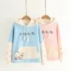 Kawaii Cat Mochi Hoodie – Limited Edition