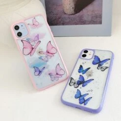 Kawaii Butterfly Glitter Phone Case 10 Kawaii Butterfly Glitter Phone Case -Kawaiitherapy Shop 34335 031177