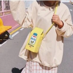 Kawaii Harajuku Milk Bag – Limited Edition -Kawaiitherapy Shop 34664 960018