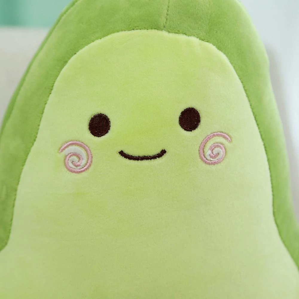Kawaii Chubby Avocado Plush XL (65cm) 6 Kawaii Chubby Avocado Plush XL (65cm) - Image 6