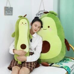 Kawaii Chubby Avocado Plush XL (65cm) 9 Kawaii Chubby Avocado Plush XL (65cm) -Kawaiitherapy Shop 34944 d2c4ae