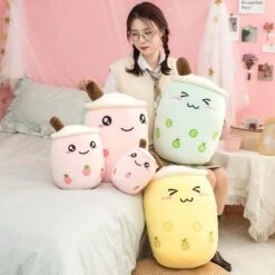 Kawaii Bubble Milk Tea Plush XL (50cm) -Kawaiitherapy Shop 36079 pzg8qo