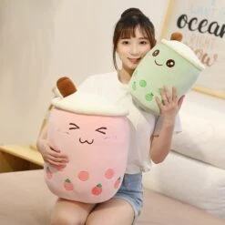 Kawaii Bubble Milk Tea Plush XL (50cm) -Kawaiitherapy Shop 36079 srjvh5