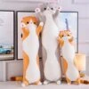 Kawaii Long Cat Pillow Plush XL (90cm)