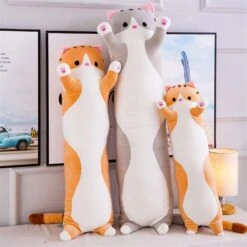 Kawaii Long Cat Pillow Plush XL (90cm)