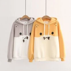 Kawaii Shiba Inu Japanese Style Hoodie – Limited Edition