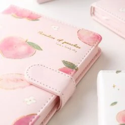 Kawaii Peach Notebook With Cover – Limited Edition 8 Kawaii Peach Notebook With Cover – Limited Edition -Kawaiitherapy Shop 37566 2jfoy8