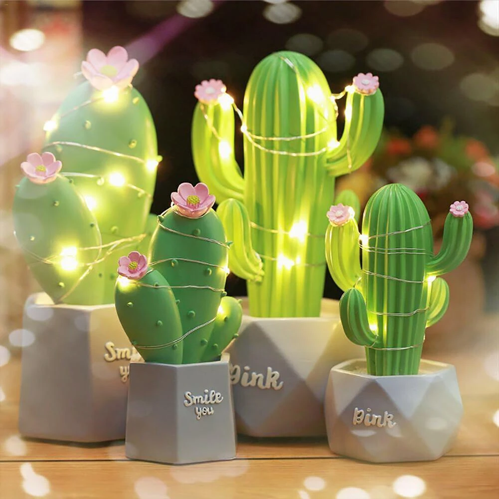 Kawaii Cactus Night Lamp – Limited Edition 2 Kawaii Cactus Night Lamp – Limited Edition - Image 2