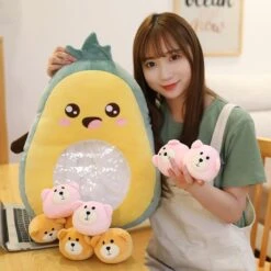 Kawaii Bag Of Fruit Stuffed Plush Dolls – Limited Edition -Kawaiitherapy Shop 37963 gyhll3
