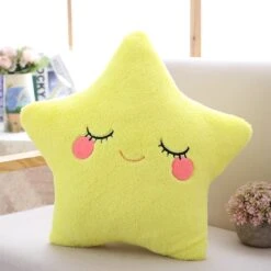 Kawaii Pastel Starry Cloud Moon Pillow Plush -Kawaiitherapy Shop 38312 zoyks0