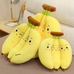 Kawaii Banana Fruit Plush XL (55cm) -Kawaiitherapy Shop 38761 3v7y2j