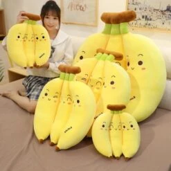 Kawaii Banana Fruit Plush XL (55cm)