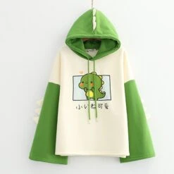 Kawaii Harajuku Baby Dinosaur Hoodie – Limited Edition -Kawaiitherapy Shop 38778 jjqt2d