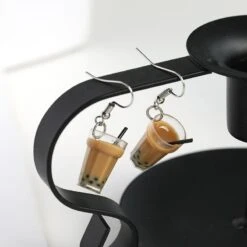 Kawaii Bubble Tea Earrings – Limited Edition -Kawaiitherapy Shop 38844 3cawl8