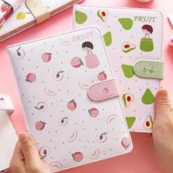 Kawaii Fruit Notebook Planner Diary – Limited Edition -Kawaiitherapy Shop 38961 9houci