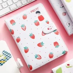 Kawaii Fruit Notebook Planner Diary – Limited Edition -Kawaiitherapy Shop 38961 uszirm