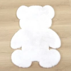 Kawaii Bear Shaped Floor Mat -Kawaiitherapy Shop 39695 qqxeng