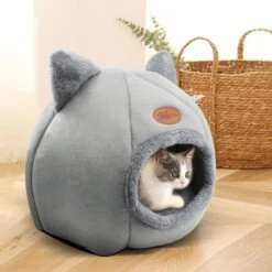 Kawaii Cat Bed Foldable House – Limited Edition -Kawaiitherapy Shop 39895 gxszgk