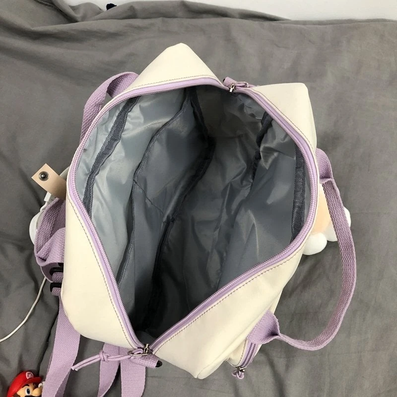 Kawaii Canvas Style Harajuku Backpack 6 Kawaii Canvas Style Harajuku Backpack - Image 6