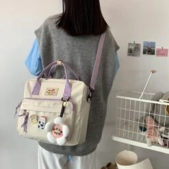 Kawaii Canvas Style Harajuku Backpack 9 Kawaii Canvas Style Harajuku Backpack -Kawaiitherapy Shop 39929 tusgtu