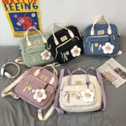 Kawaii Canvas Style Harajuku Backpack 8 Kawaii Canvas Style Harajuku Backpack -Kawaiitherapy Shop 39929 vxe4od