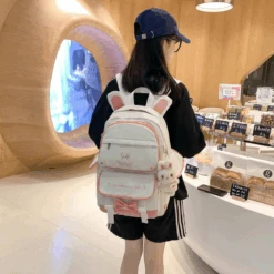 Kawaii Japanese Style Bunny Ears Pastel Backpack -Kawaiitherapy Shop 3 O1CN01gr9MXE29J7XUCmT9Z 2213277168046 0 cib