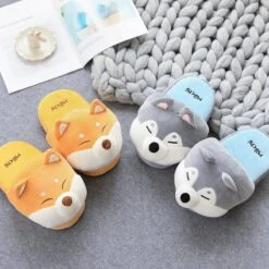 Kawaii Shiba Inu Slippers – Limited Edition