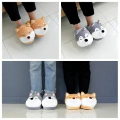 Kawaii Shiba Inu Slippers – Limited Edition -Kawaiitherapy Shop 40166 z2vaux