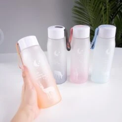 Kawaii Reindeer Starry Sky Bottle (500ml) -Kawaiitherapy Shop 40369 rlq3ku