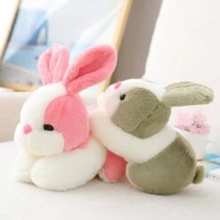 Kawaii Soft Pastel Bunny Rabbit Plush (20cm) -Kawaiitherapy Shop 40757 ghey6o