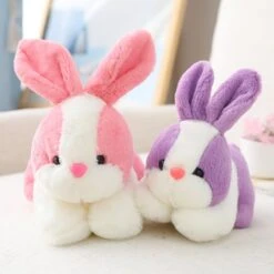 Kawaii Soft Pastel Bunny Rabbit Plush (20cm) -Kawaiitherapy Shop 40757 nhths9