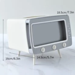 Kawaii TV Tissue Box Phone Holder – Limited Edition -Kawaiitherapy Shop 40842 vrhetk