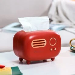 Kawaii Radio Retro Style Tissue Box β Limited Edition