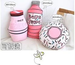 Kawaii Fun Cushion Shaped Plush Pillow -Kawaiitherapy Shop 41131 yqjjt0
