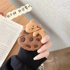 Kawaii Chocolate Chip Earphone Protective Case -Kawaiitherapy Shop 41255 7ikrrn