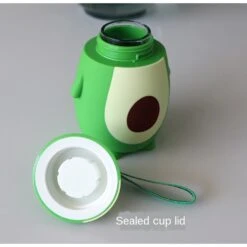 Kawaii Avocado Glass Bottle (280ml) – Limited Edition -Kawaiitherapy Shop 41709 opcjmc