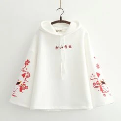 Kawaii Harajuku Hooded Fox Hoodie – Limited Edition -Kawaiitherapy Shop 41855 hj3vmb