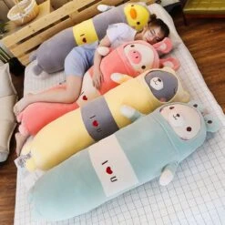 Kawaii Animal Roll Plush Collection (90cm) – Limited Edition