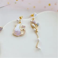 Kawaii Cat Balloon Earrings – Limited Edition -Kawaiitherapy Shop 42543 28how2