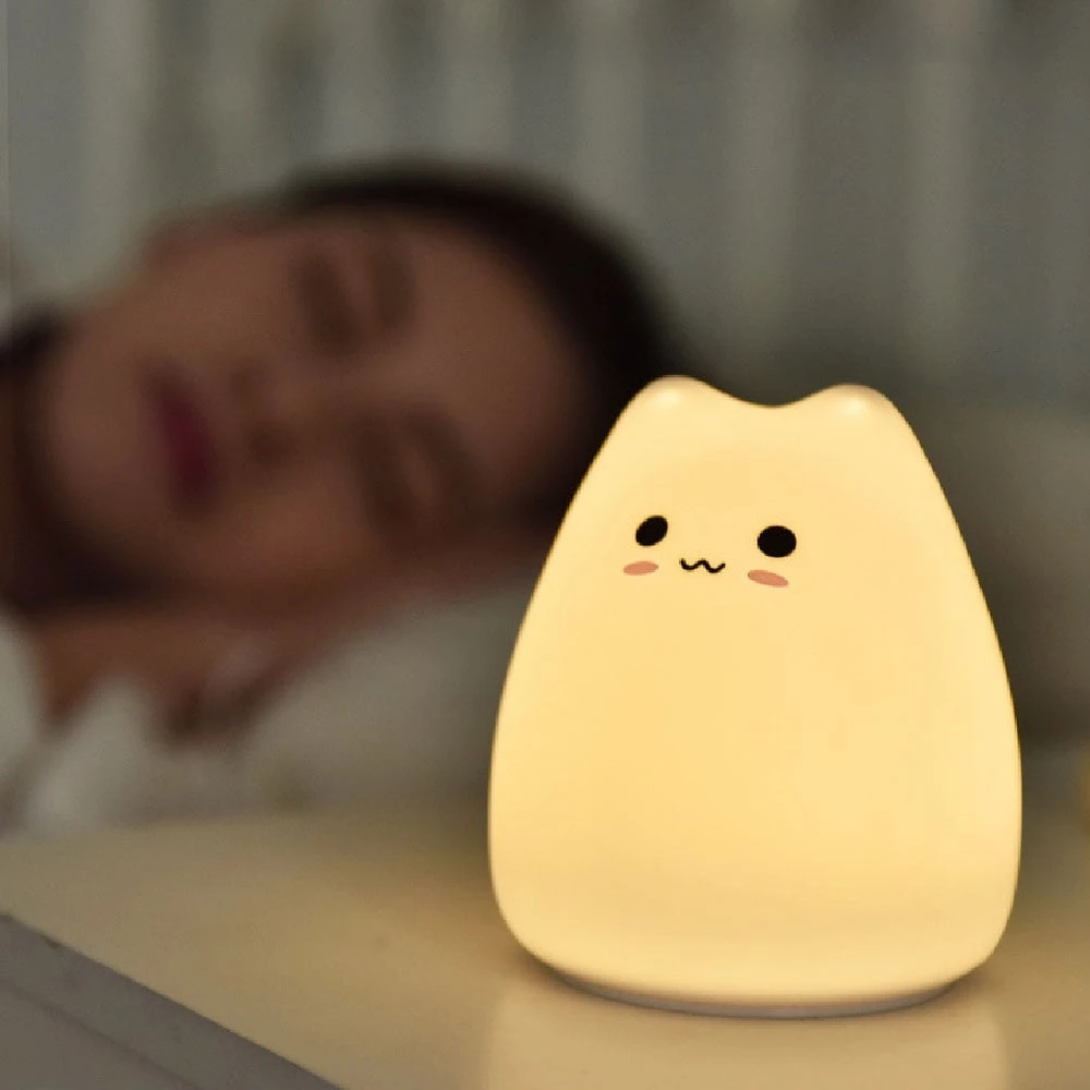 Kawaii Cat Silicone Lamp – Limited Edition 1 Kawaii Cat Silicone Lamp – Limited Edition