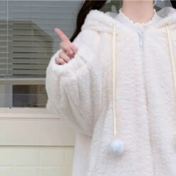 Kawaii Lovely Bunny Ears Harajuku Hoodie – Limited Edition -Kawaiitherapy Shop 42708 q8d430