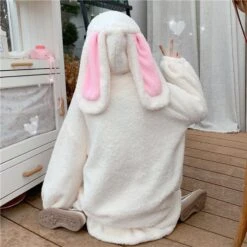 Kawaii Lovely Bunny Ears Harajuku Hoodie – Limited Edition -Kawaiitherapy Shop 42708 ssqqfs
