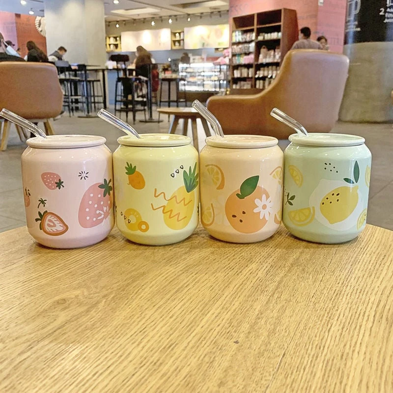 Kawaii Fruit Ceramic Cup – Special Edition 6 Kawaii Fruit Ceramic Cup – Special Edition - Image 6