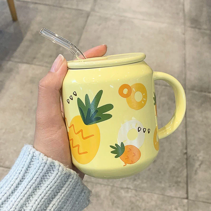 Kawaii Fruit Ceramic Cup – Special Edition 3 Kawaii Fruit Ceramic Cup – Special Edition - Image 3