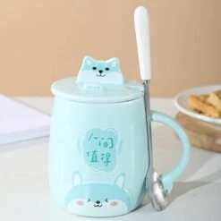 Kawaii Chubby Hamster Ceramic Cup (400ml) – Limited Edition -Kawaiitherapy Shop 43297 b2bgai