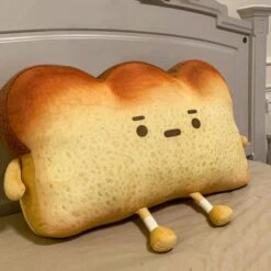 Kawaii Bread Toasty Plush (40cm) – Limited Edition -Kawaiitherapy Shop 43734 gw0muq