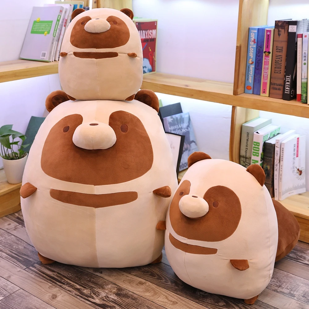 Kawaii Chubby Racoon Squirrel Plush XL (50cm) 7 Kawaii Chubby Racoon Squirrel Plush XL (50cm) - Image 7